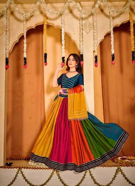 Navratri Special Rangoli Silk Lehenga Choli By Nsf Suppliers In India